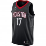 Maillot NBA Houston Rockets Dennis Schroder 17 Jordan 2022-23 Statement Edition Noir Swingman - Homme